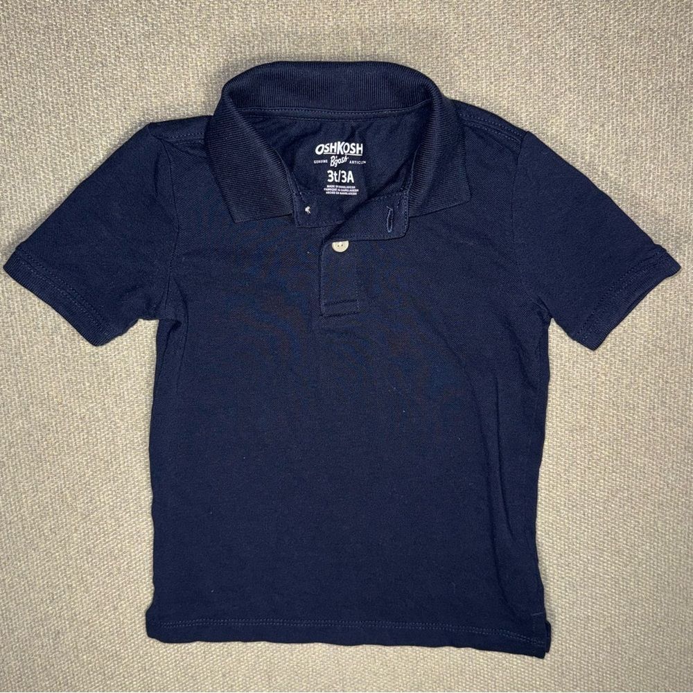 OshKosh B'gosh size 3t Dark Blue Kids Polo shirt